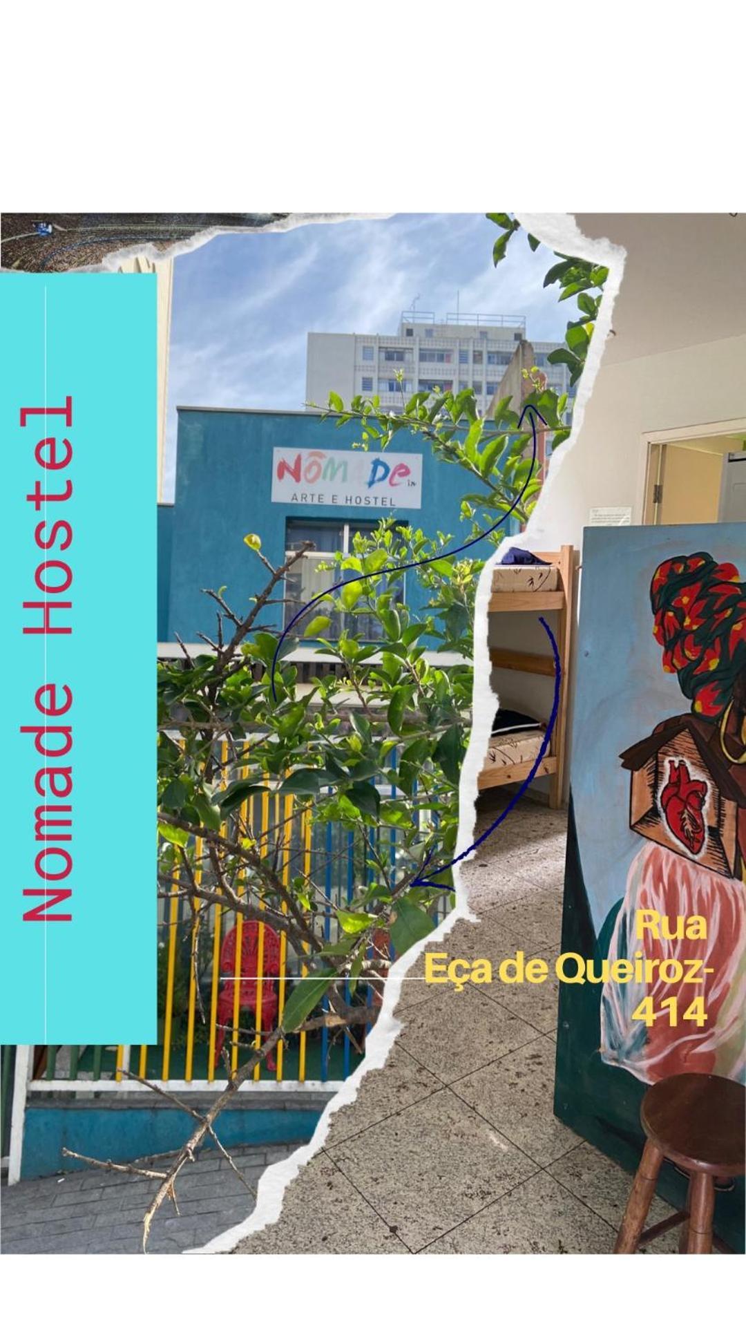 Nomade In Arte E Hostel São Paulo Buitenkant foto