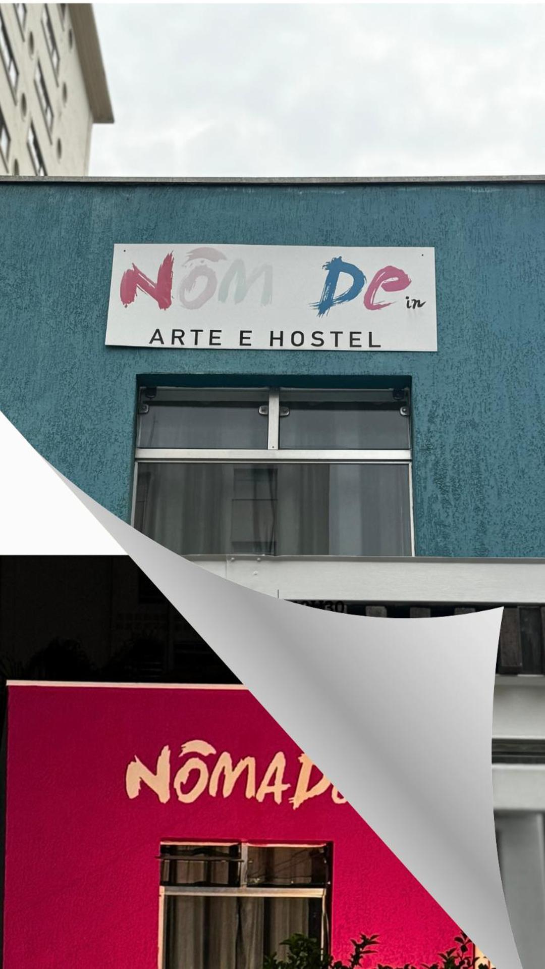 Nomade In Arte E Hostel São Paulo Buitenkant foto